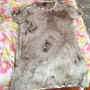 Justify tie dye T-shirt dress-XL